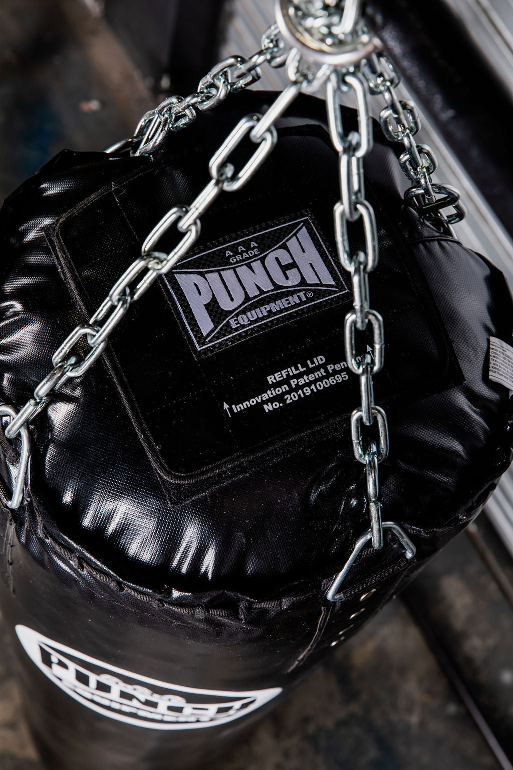 BOXING BAG - Trophy Getters® MIL SPEC®  - REFILLABLE - 6FT - BLACK